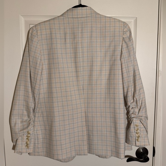 NWOT State Plaid Blazer - Size Small - Checkered Pattern - Picture 4 of 4